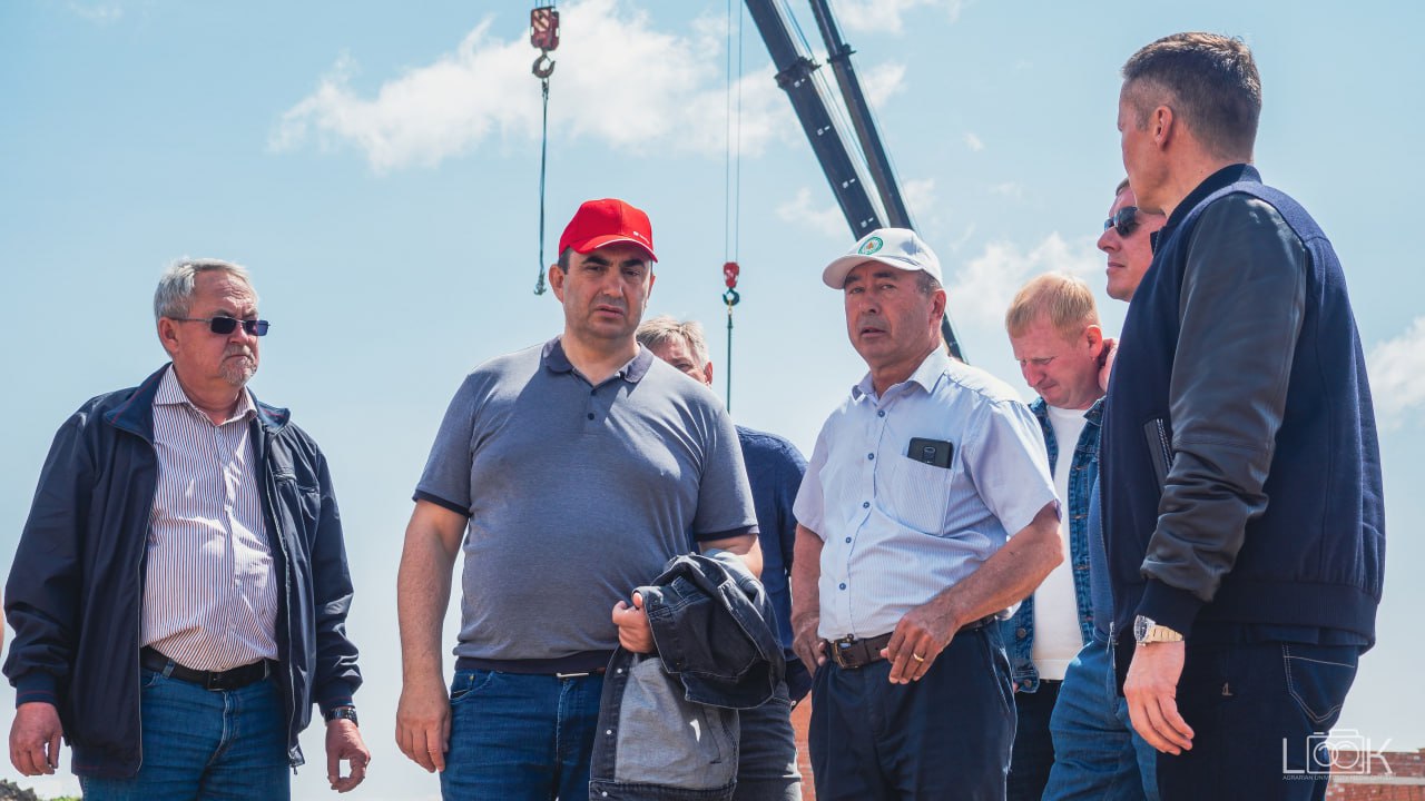 Роман Некрасов в рабочей поездке в Республику Татарстан. Фото: Казанский ГАУ